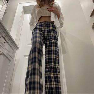 Brandy Melville Valentina plaid pants
